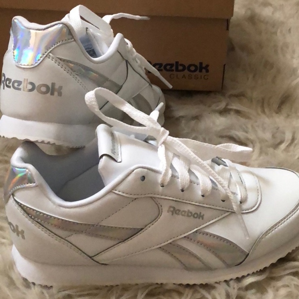 Holographic REEBOK classic jogger